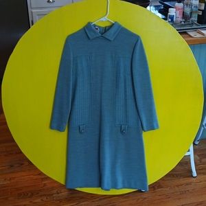 50's Kay Windsor dress size 8 sage green